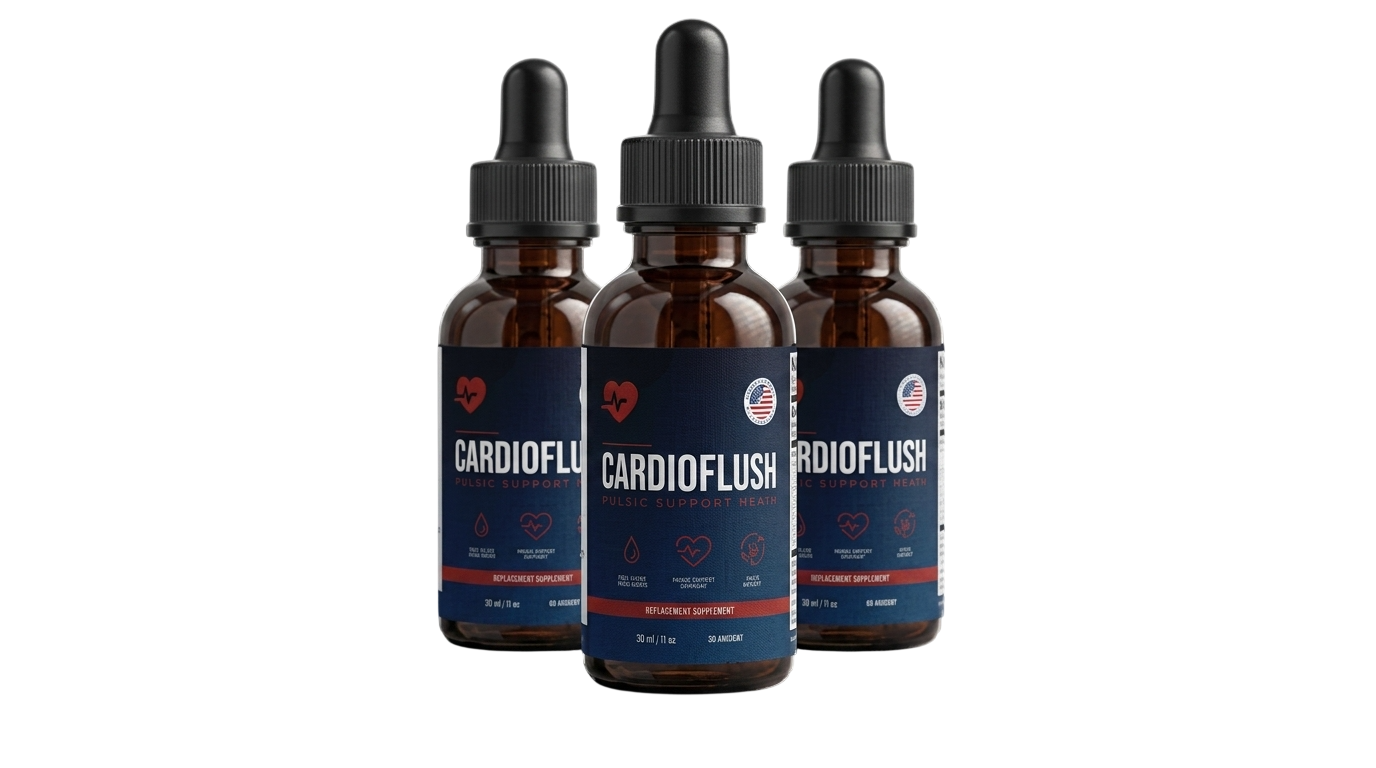 CardioFlush 3 bottles